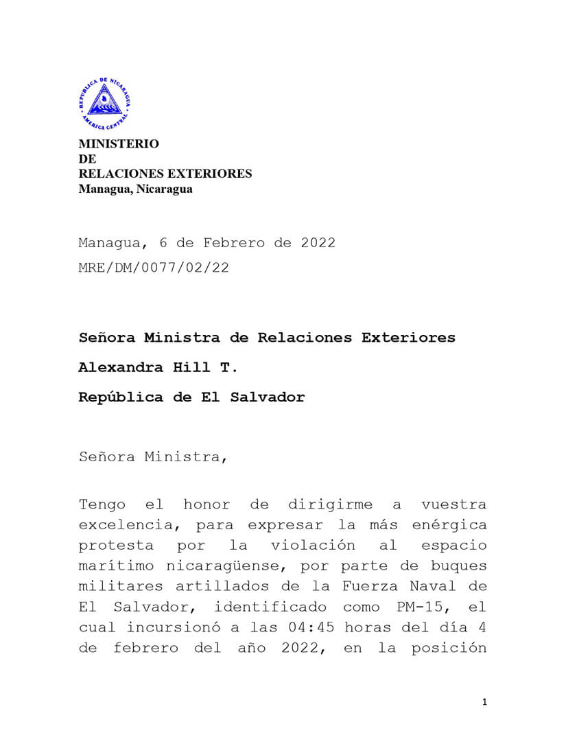 carta-canciller-nicaragua-el-salvador